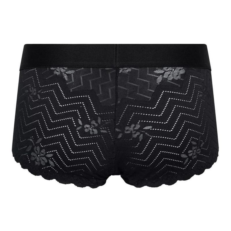 Страпон на кружевных трусиках Dream Toys Bold Phoenix, S, черный, 15,5 × 3 см вид 9