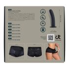 Страпон на кружевных трусиках Dream Toys Bold Phoenix, S, черный, 15,5 × 3 см вид 10