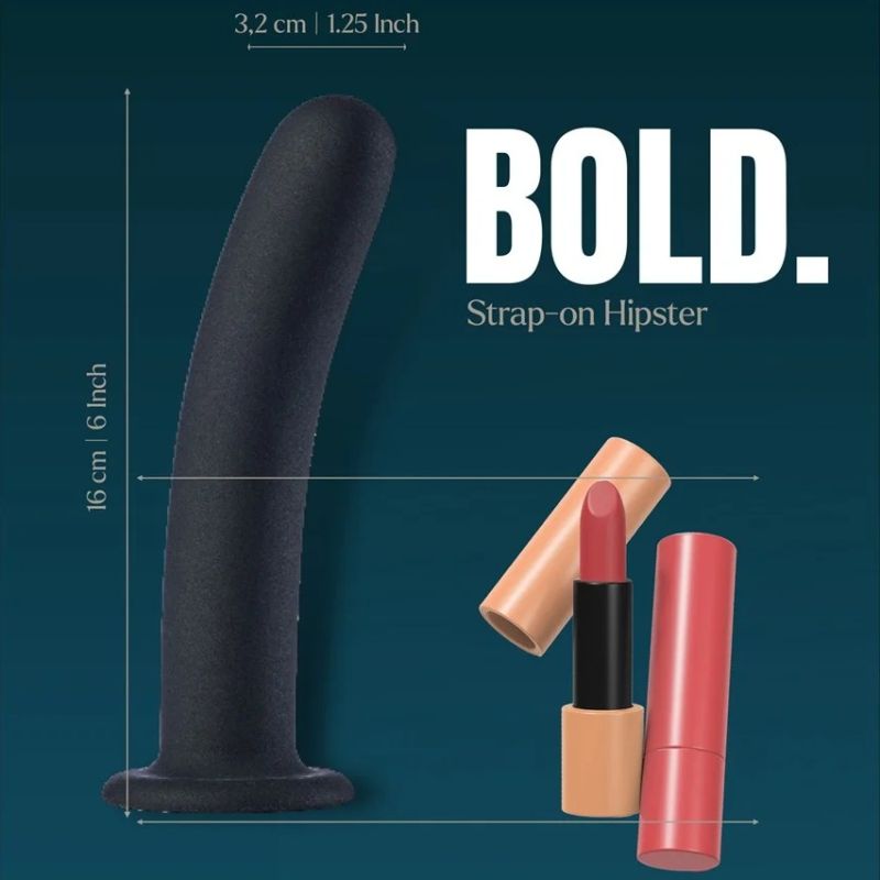 Страпон на мереживних трусиках Dream Toys Bold Phoenix, S, чорний, 15,5 × 3 см вид 12