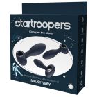 Набор анальных стимуляторов, S, M, L, Dream Toys Startroopers Milky Way, два с вибрацией, синий вид 3