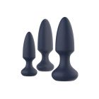 Набор анальных вибраторов, S, M, L, Dream Toys Startroopers Mars синий, 3 шт вид 2