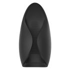 Мастурбатор з вібрацією Dream Toys Essentials, відкритий, нереалістичний, чорний, 13 см вид 4