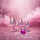 Набір із трьох анальних пробок Dream Toys Gleaming Love, розміри S, M, L, перламутрово-рожевий вид 8