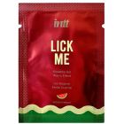 Сашет Съедобный лубрикант с эффектом тепла INTT Lick Me Watermelon со вкусом кавуна, 2 мл вид 2