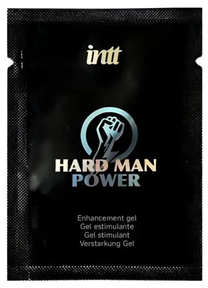 Саше Стимулюючий гель Intt Hard Man Power для чоловіків, 2 мл вид 2