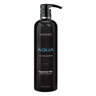 Лубрикант на водній основі WICKED AQUA, нейтральний, 473 мл