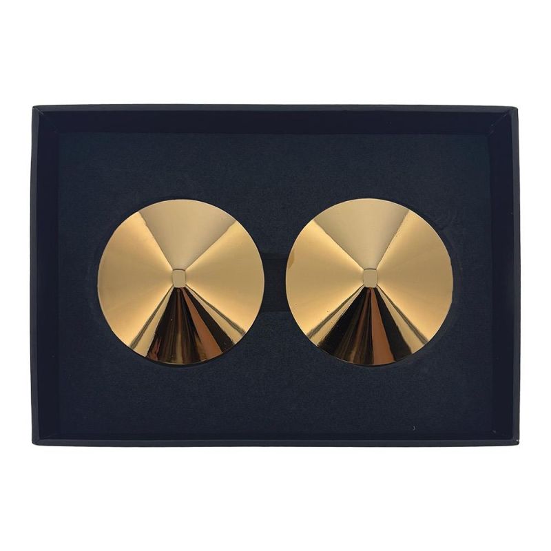 Пэстисы на соски Guilty Pleasure Tempting Touch Covers, золотые вид 8