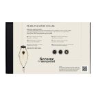 Ошейник с ожерельем из жемчуга BDSM Guilty Pleasure Pearl, 6 рядов, на завязках вид 18