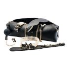 Набір БДСМ Guilty Pleasure Pearl з перлами та золотою фурнітурою, 7 предметів вид 2