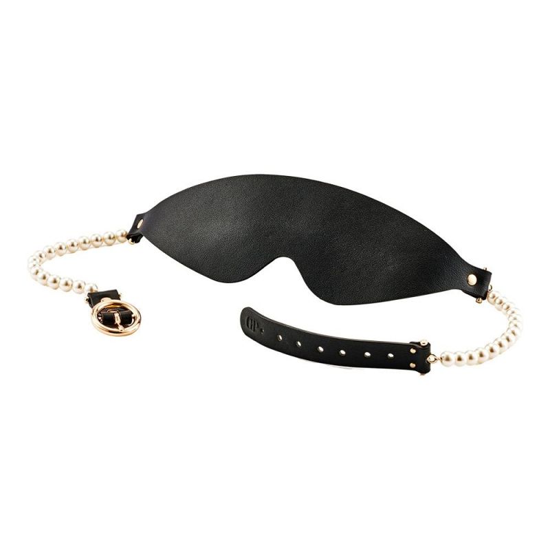Набір БДСМ Guilty Pleasure Pearl з перлами та золотою фурнітурою, 7 предметів вид 8