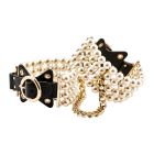 Наручники Guilty Pleasure Allure с жемчугом, черно-золотые вид 6