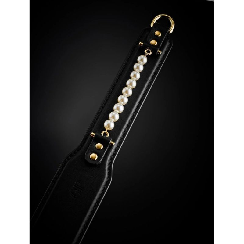 Паддл Guilty Pleasure Pearl с жемчугом, черно-золотой вид 5