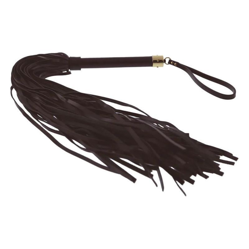 Флоггер с петлей Guilty Pleasure Sable Strike Empower, черный, 66 см вид 2