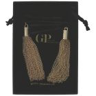 Зажимы для сосков Guilty Pleasure Tassel Tease Clamps, черно-золотые вид 10