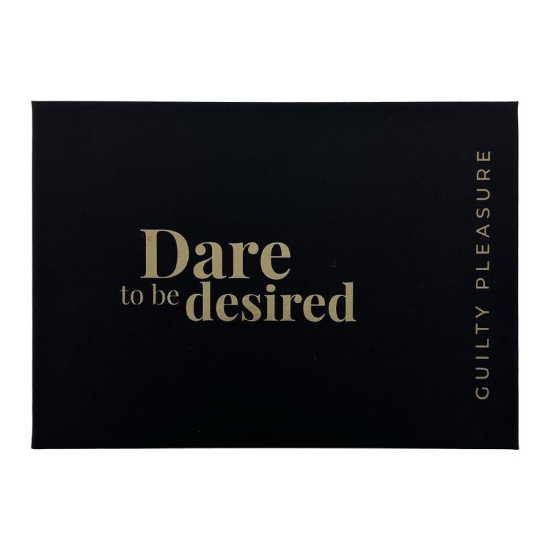 Зажимы для сосков Guilty Pleasure Draped Desire Clamps, черно-золотые вид 13