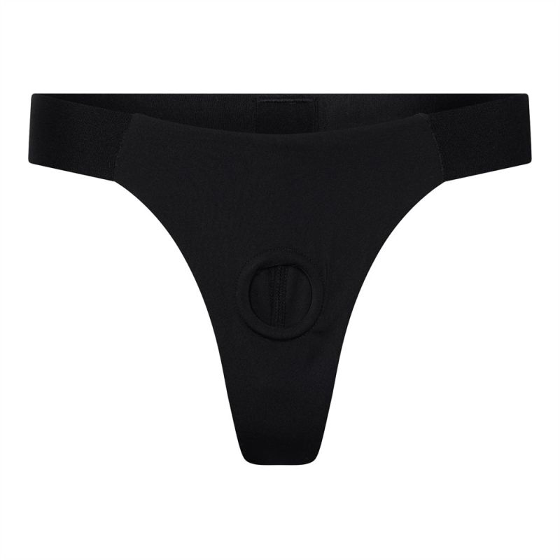 Страпон на трусиках Dream Toys Bold, черный, 12,7 см вид 8