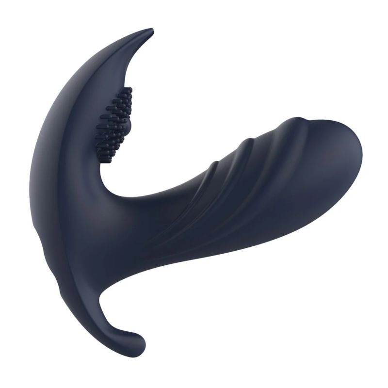 Анатомічний масажер простати з вібрацією Dream Toys Startroopers, синій, 12,5 см вид 6