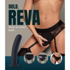Страпон с трусиками-подвязками Dream Toys Bold Reva, черный, размер S вид 3