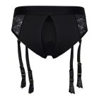 Страпон с трусиками-подвязками Dream Toys Bold Reva, черный, размер S вид 8