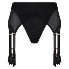 Страпон с трусиками-подвязками Dream Toys Bold Vail, черный, размер S вид 7