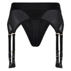 Страпон с трусиками-подвязками Dream Toys Bold Vail, черный, размер S вид 8