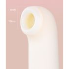 Подвійний вібратор Zemalia Arousal з фрикційною функцією та вакуумним стимулятором + додаток, градієнтний рожевий вид 15