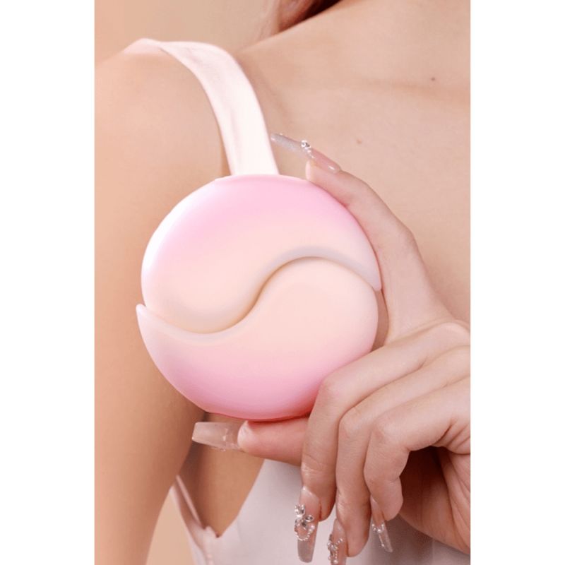 Набор 2в1 Zemalia Bao Yue +APP с вибро и вакуумным стимулятором, градиент розовый вид 9