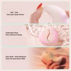 Набор 2в1 Zemalia Bao Yue +APP с вибро и вакуумным стимулятором, градиент розовый вид 15