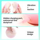 Набор 2в1 Zemalia Bao Yue +APP с вибро и вакуумным стимулятором, градиент розовый вид 18