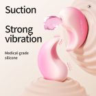 Набор 2в1 Zemalia Bao Yue +APP с вибро и вакуумным стимулятором, градиент розовый вид 23