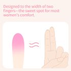 Виброяйцо с фрикциями Zemalia Tanmi + APP, градиент розовый вид 12