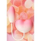 Віброяйце з вакуумним стимулятором Zemalia Tao Tao Teng та язичком, 3 в 1, + APP, градієнтний рожевий вид 11