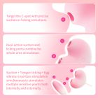 Виброяйцо с вакуумным стимулятором Zemalia Tao Tao Teng и язычком, 3 в 1, + APP, градиент розовый вид 19