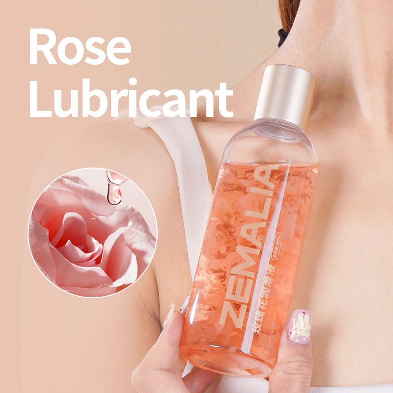 Суперувлажняющий лубрикант Zemalia с натуральными компонентами и добавлением лепестков роз, 200 мл вид 17