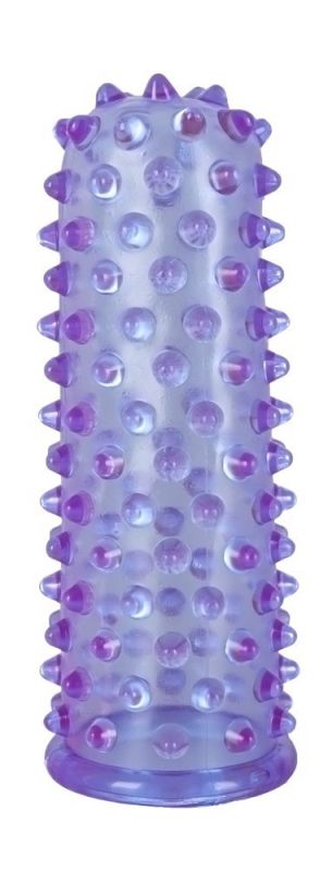 Рельефные насадки на пальцы с шипами и ребрышками Mandy Mystery разноцветные вид 5