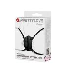 Кліторальний стимулятор Pretty Love на трусиках, чорний вид 3