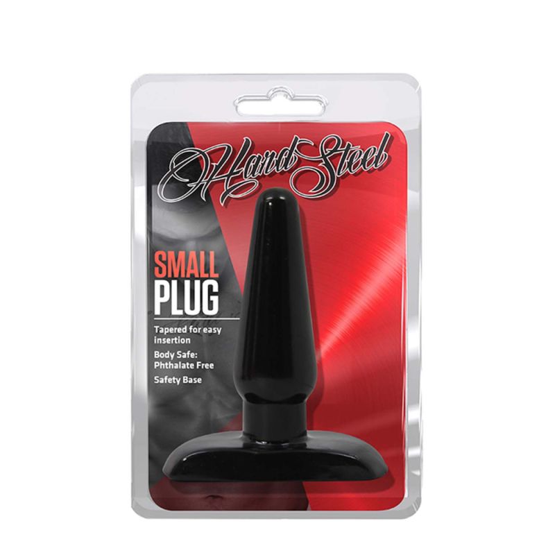  Анальна пробка невелика HARD STEEL, розмір S, 9 × 3 см вид 3