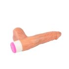 Вібратор з яєчками ребристий Chisa Basic Luv Theory на батарейках вид 7