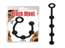 Анальні буси Chisa Black Mont ”P” Storm Beads чорні, S