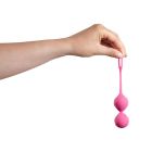 Вагинальные шарики рельефные Honeybuns Pretty Violet Miss V, Розовые вид 3