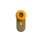 Вакуумний стимулятор у вигляді навушника Сhisa 69 ECSTASY сіро-помаранчевий вид 4