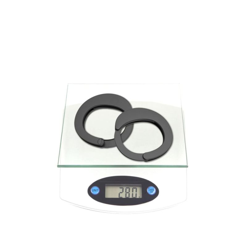 Наручники разборные Roomfun Black металлические, черные вид 7