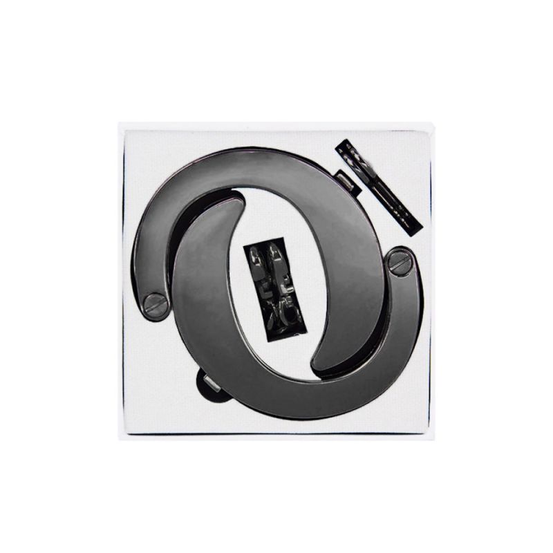 Наручники разборные Roomfun Black металлические, черные вид 8