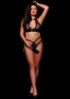 Бюстгальтер-топ из сеточки OhMyG! Tokyo Bra чёрный, M/L вид 4