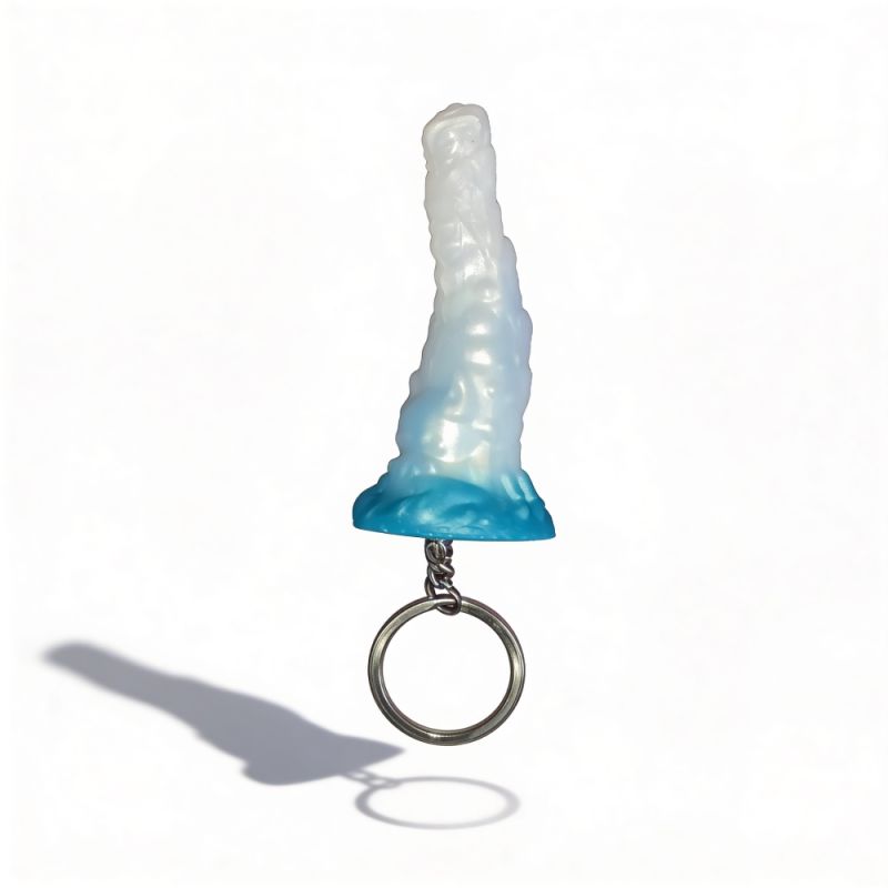 Брелок «Океан искушения» бело-голубой вид 5