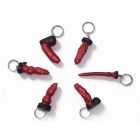 Брелок «Океан искушения» красно-чёрный вид 2