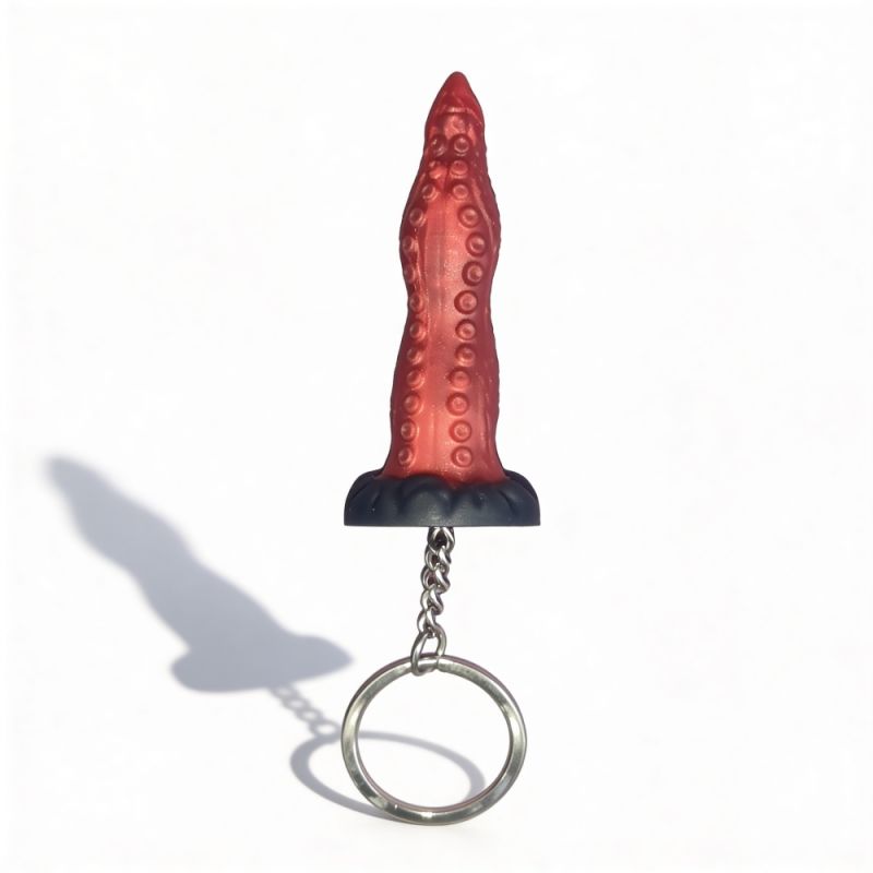 Брелок «Океан искушения» красно-чёрный вид 4