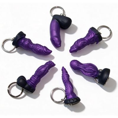 Брелок «Океан искушения» фиолетово-чёрный