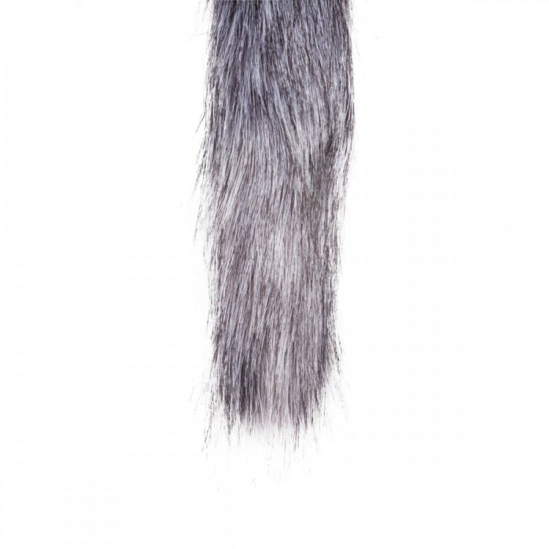 Анальная пробка метал с хвостиком Fox Tail Plug Easy Toys, Размер L вид 4