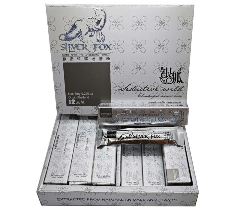 Збудливий порошок для жінок Silver Fox (ціна за 1 стик) вид 2